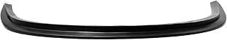 IKON MOTORSPORTS Front Bumper Lip, Compatible with 1994-1998 Ford Mustang, MDA Cobra Style Unpainted Black PU Polyurethane Air Dam Chin Spoiler Protector Splitter