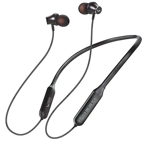 Image of UBON Bt-5100 Bass Factory Bluetooth Wireless in Ear Earphones with Mic with Hi-Fi Sound & Bass, Up to 10 Hours Playtime, 10Mm Driver & Magnetic, V5.0 (Black)