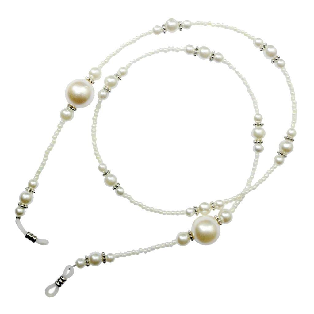 atorse Eyeglasses Lanyard Rope Chain Beads Sunglasses Strap Holder Retainer White-picture-11