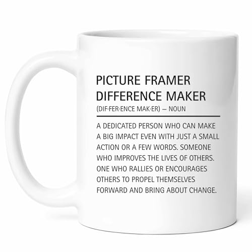 Picture Framer Mug - Art Decorator Coffee Cup - Creative