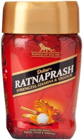 Dabur Ratnaprash - Chyawanprash for all Seasons, A Complete Family Health Tonic - 900g