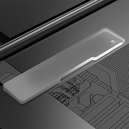 Image of Acrylic Keyboard Wrist Rest 98-Key Mechanical Keyboards Ergonomic Palm Rest for Computer Keyboard,Anti-Slip Base,Wrist Pad for Laptop,Office & Home-Easy Typing