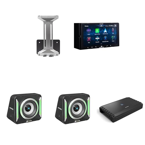 Alpine iLX-W670-S Reproductor Multimedia con Pantalla y Bundle de Subwoofer