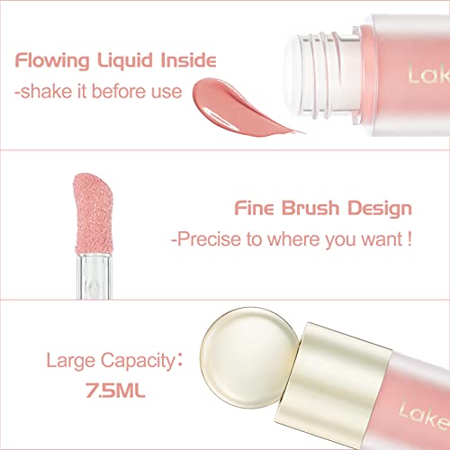 Soyub Soft Liquid Blush Makeup For Long-Lasting, Smudge Proof, Waterproof, Natural Skin Tint, Moisturizing Beauty Face Blush Stick For Cheek, Rose Gold #TOP4