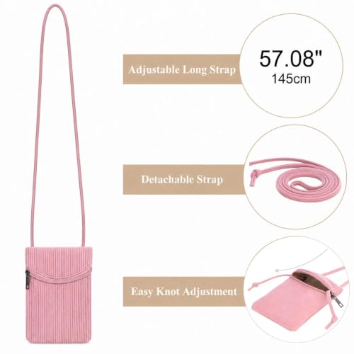 Image of Small Crossbody Women Cell Phone Purse Wallet Bag With Shoulder Strap