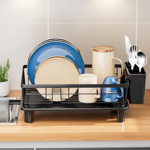 Dish Drying Rack, Stainless Steel Dish Racks for Kitchen Counter, Sink Organization and St - image 6