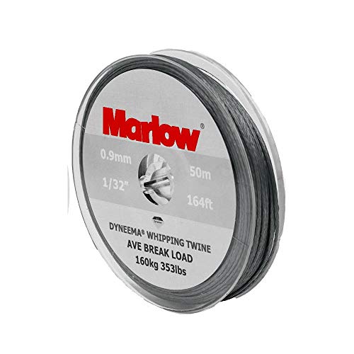 MARLOW Dyneema Whipping Twine 0.9mm 50 Meter Black