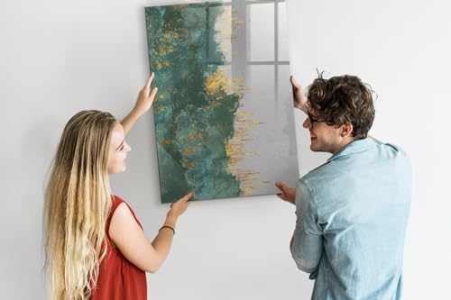 Tableau mural en verre effaçable 70x100 pour notes et photos de bureau - 3