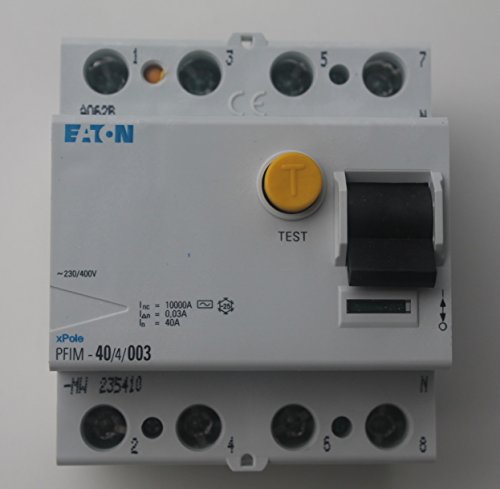 EATON PFIM-40/4/003-MW appareillage différentiel tétrapolaire 40 ampères 30ma