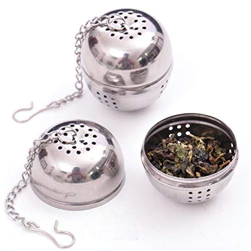 2pc Stainless Steel Ball Shape Tea Infuser Ball Tea Infuser Tea Leaf Filter with Handles Filter Tea 2pc Stainless Steel Ball Shape Tea Infuser Ball Tea Infuser Tea Leaf Filter with Handles Filter Tea