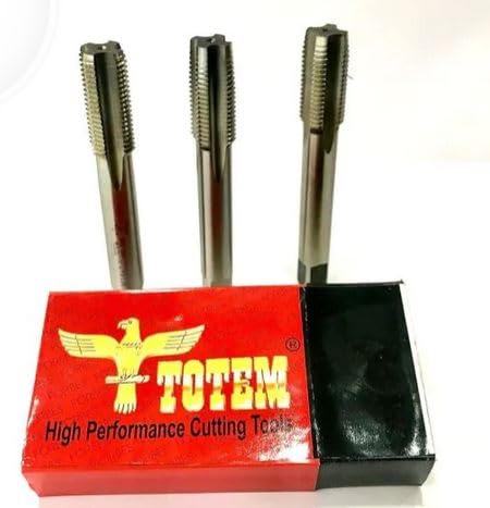 3-Piece Thread Tap Set – High Performance HSS Metric Hand Taps for Metal Cutting & Threading”(pack of 1 set - 3PSC) (M20.0 X 2.50)-image-10