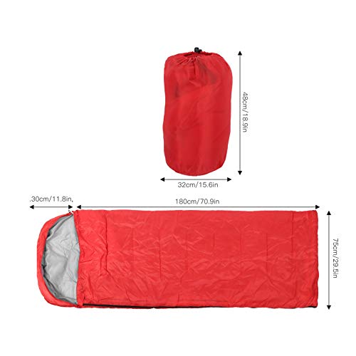 Bolsa de Dormir Outdoor para Adulto con Capucha Diseño Sobre Ligera con Relleno de Nylon y Algodón Hueco Ideal para Camping, Senderismo y Mochilero miniatura 3