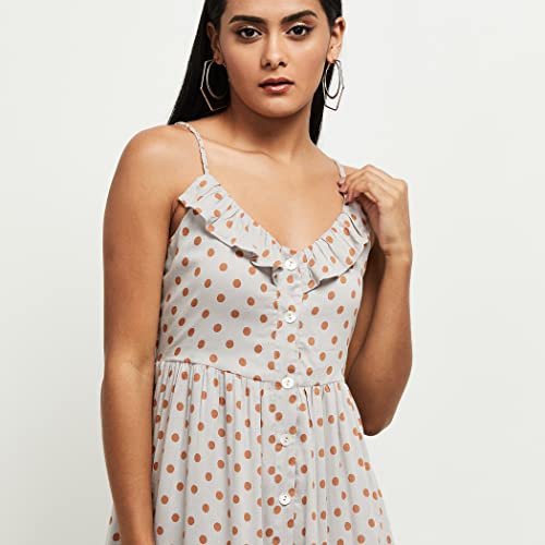 Image of Max Women Printed Midi A-Line Dress