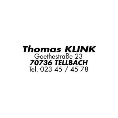 COLOP timbro Printer 20 testo, 4-staccabili