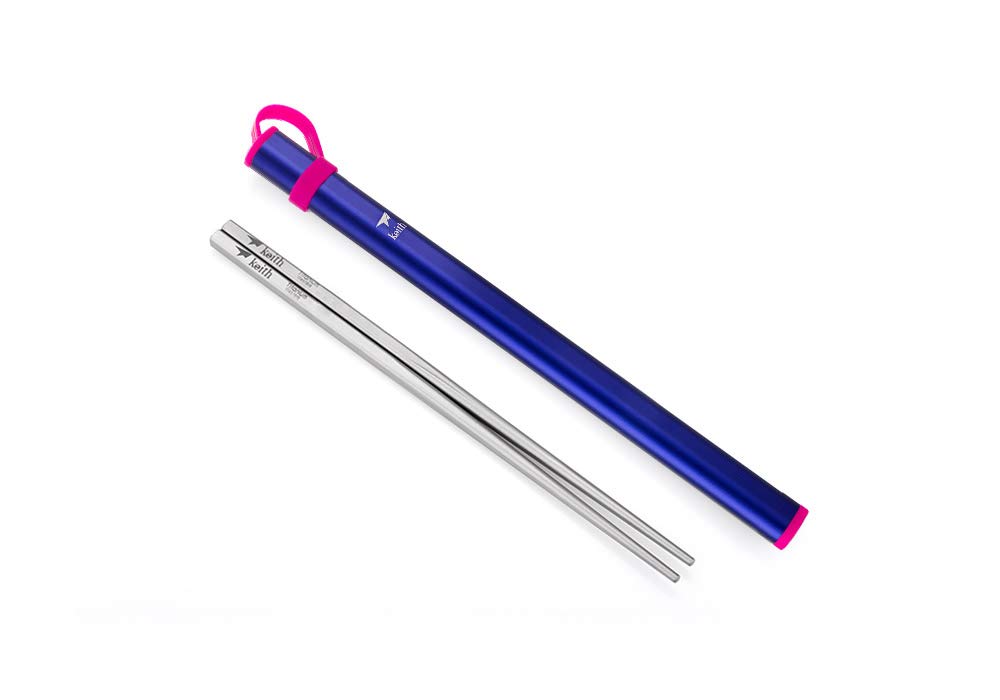 Baguettes manche carré Keith Ti5633 pour remplacer les couverts jetables