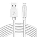 Kinps Apple MFi Certified Lightning to USB Cable 10ft/3m iPhone Charger Cord Super Long for iPhone 7 / 7 Plus / 6S / 6S Plus / 6 / 6 Plus / SE / 5S / 5, iPad Pro / Air / Mini (White, 1 Pack)