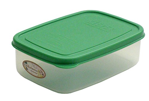 ホワイトマックス エンバランス 鮮度保持容器 角型 590ml ソイグリーン T11440