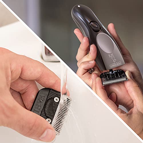 Wahl Performer Cordless Dog Clippers – Low Noise Pet Grooming Kit for Dogs & Cats, Ergonomic Design with Precision Ground Blade, Includes AA Battery - Image 5