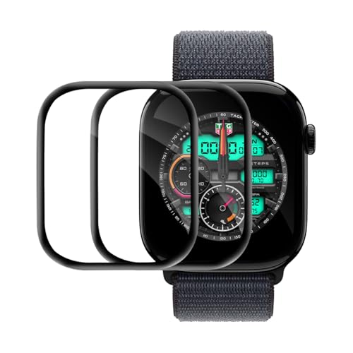 Cable Leader 2 Stück TPU Schutzfolie für Panzerglas für Apple Watch Series 10/11 (42mm) Displayfolie Kratzfest 3D Sensible Berührungt 0 15mm Blasenfrei Ultra HD Apple Watch 42mm Displayschutzfolie