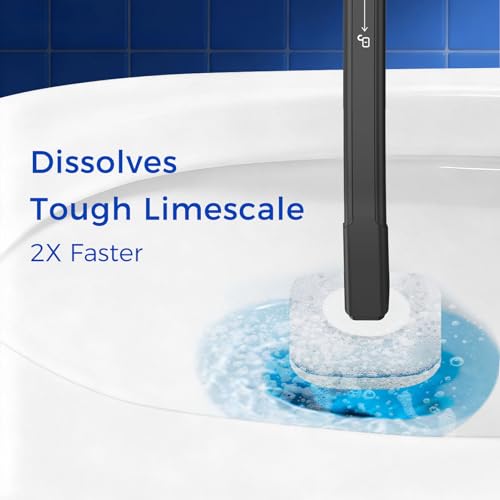 36% Off EZKEY Disposable Toilet Brush Set with 14 Refills - Image 5