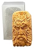 Green Man Silikonform für Seife, Gips, Wachs, Harz, Ton, keltisch