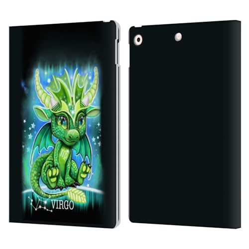 Protection iPad 10.2 cuir Sheena Pike Virgo étui portefeuille antichoc