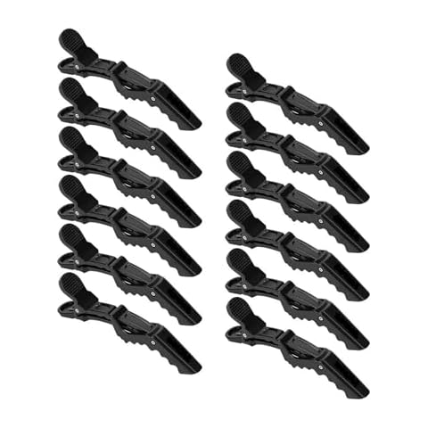 Velvet London 12PCS Crocodile Hair Clips Cover