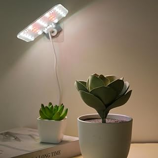 Grow Lights for Indoor Plants, Full Spectrum Panel Lamp with Timer (6H/1...