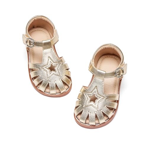 Image of Kiderence Toddler Girls Sandals Little Girls Kids Summer Shoes Toddler Sandals