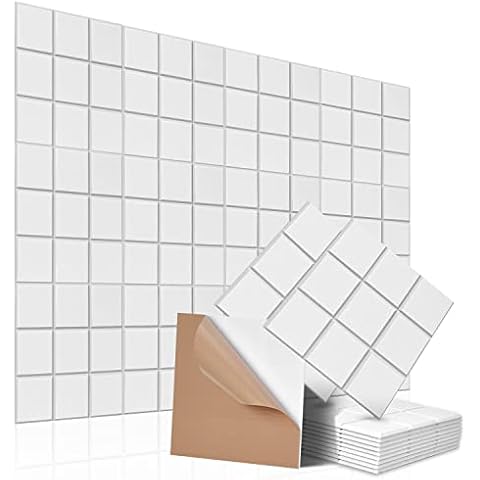 Square Acoustic Panels Self-Adhesive Pack of 12 I Sound Absorber with High Density for Walls Ceilings Wood & Door - Acoustic Panels Acoustic Panels Sound Insulation Panels Acoustic Plate Nine Pattern Cover