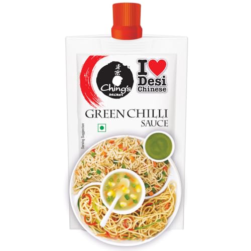 Image of Ching's Secret Green Chilli Sauce, 90g, Bold and Flavourful