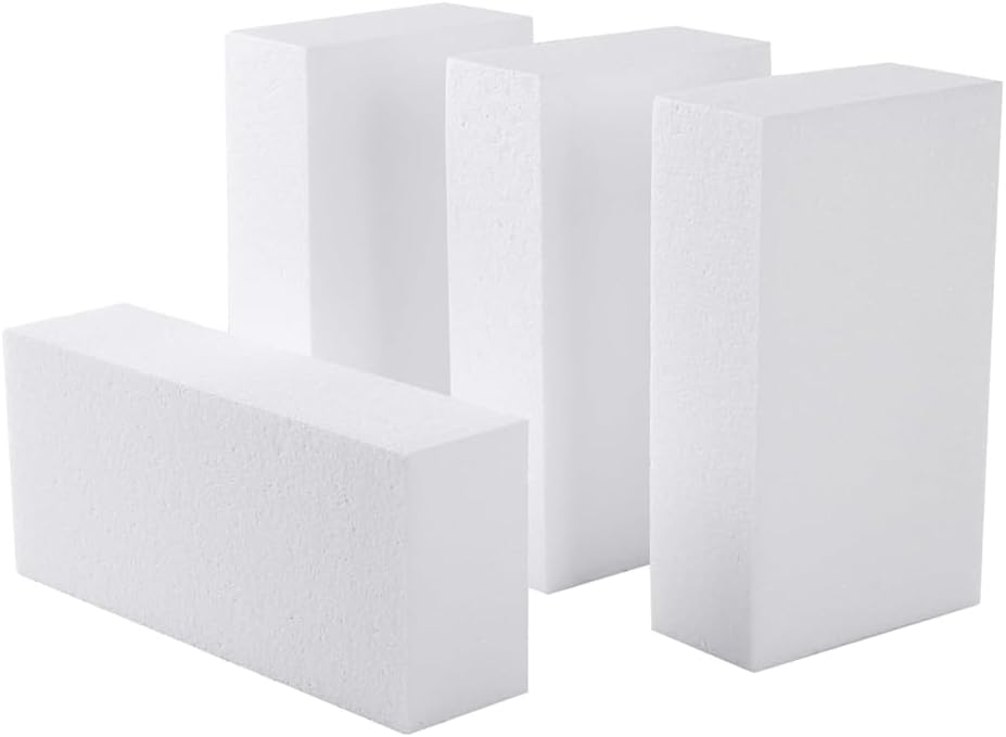 Polystyrene Block - 8x4x2" - 4