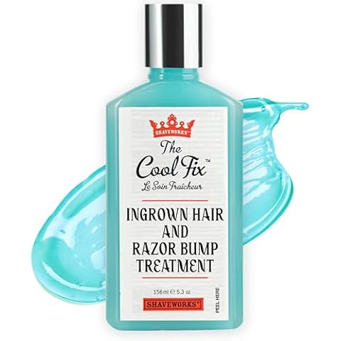 Shaveworks The Cool Fix Aftershave for Women: Pubic Hair Removal, Razor Bumps, Razor Burns, Ingrown Hair Treatment – After Shaving Post Waxing Bikini Area Moisturizing Skin Care Gel 5.3 Fl Oz Cover