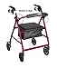 Drive Medical R726BK 4-Wheel Rollator 1 Each