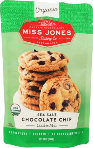 Miss Jones Baking Co Organic Chocolate Chip Cookie Mix, 13 Oz