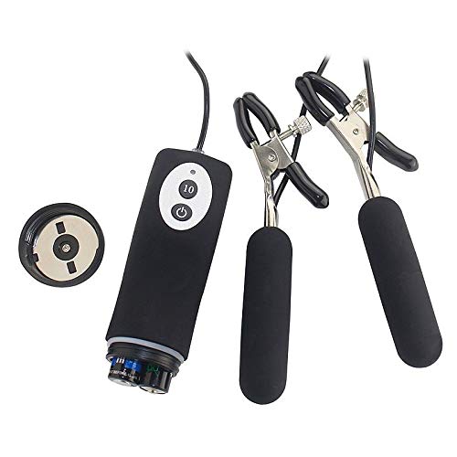 Grampos De Mamilos Vibratório Com Prendedor De Seios