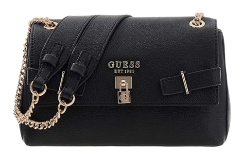 Sac GUESS Yesba Convertible Xbody Flap Black pour ne plus choisir entre style et espace