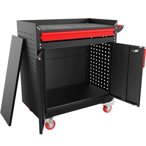 LMTC Heavy Duty Utility Cart with Locking Casters