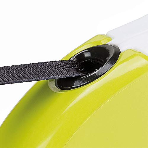 Ferplast Amigo Pequeno Fita, Guia Retrátil para Cães, Branco e Verde Ferplast para Cães, Pequeno, Br