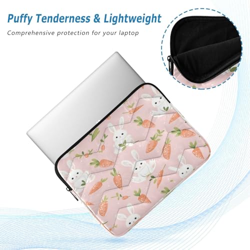 Funda para portátil 13-14 pulgadas impermeable con diseño de conejitos miniatura 5