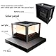 HMAKGG 2 Stück Solar Pfostenkappen Licht, LED Solar Pfostenleuchten 8x8, 9x9, 10x10 CM Holzpfosten, 2 Modi Solarleuchten für Außen, Wasserdicht Zaunpfosten Lampe für Garten Deko Außenbeleuchtung