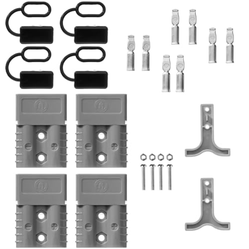 Spartan Power 600 Volt 120 Amp 4 AWG Quick Connect Disconnect Kit
