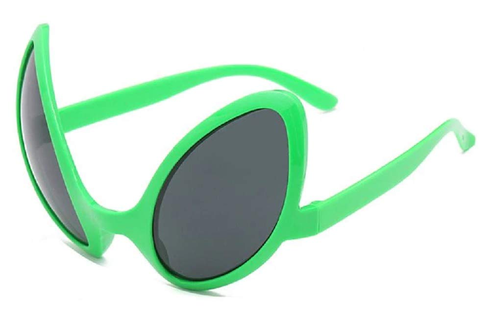 Gafas alienígenas Alien Eyes Halloween Carnival Aliens ET Lentes Verdes Negras
