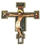 Joseph's Studio by Roman Florentine Crucifix, 10.25 Inch Wall Cross, Religious Home Wall Decor, Ornate Christian Cross Decoration