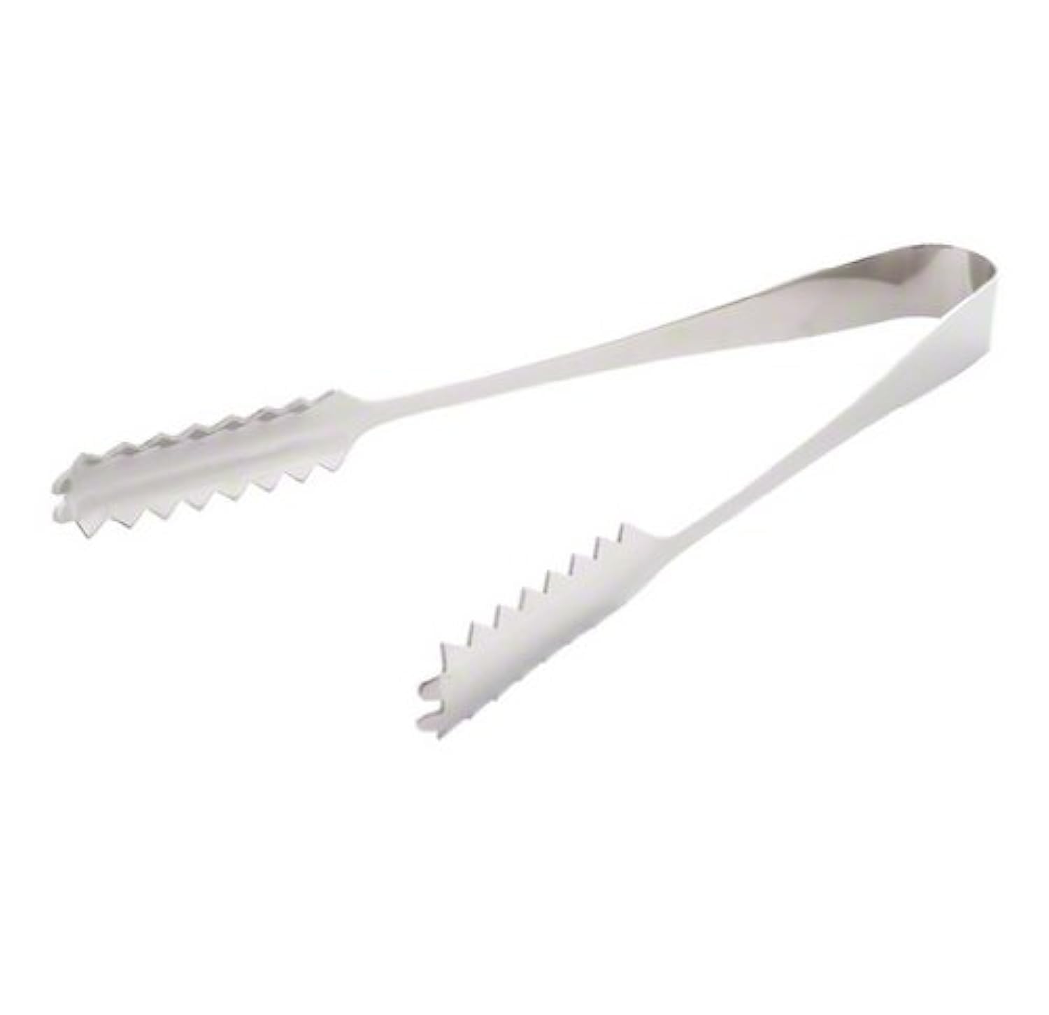 8-1/2" Stainless Steel Serving Tongs by Tablecraft – 8-1/2-Inch, Stainless Steel, Silver, Model 4406
