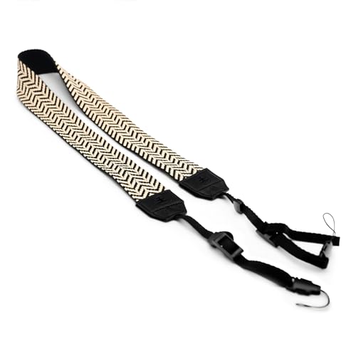 Image of Nocs Provisions Woven Tapestry Strap, Binocular & Camera Reinforced Universal Wide Shoulder & Neck Strap for Men & Women