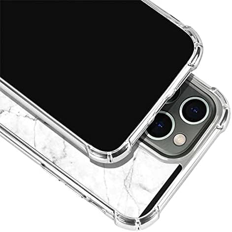 Skinit Clear Phone Case Compatible with iPhone 13 Pro Max - Marble Split Design