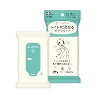 Amazon.co.jp: レック(LEC) トイレに流せる ボディシート 12枚入