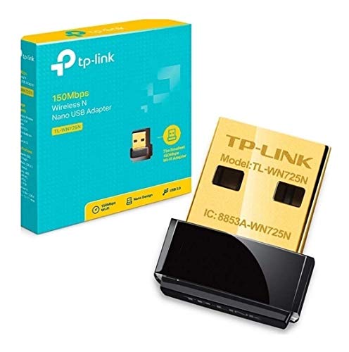 Nano Adaptateur USB TP Link WiFi N 150 Mbps Noir et or