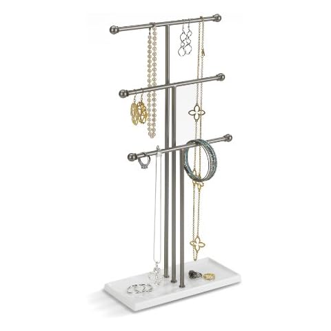 Umbra Trigem Jewelry Organizer with Tray Cover